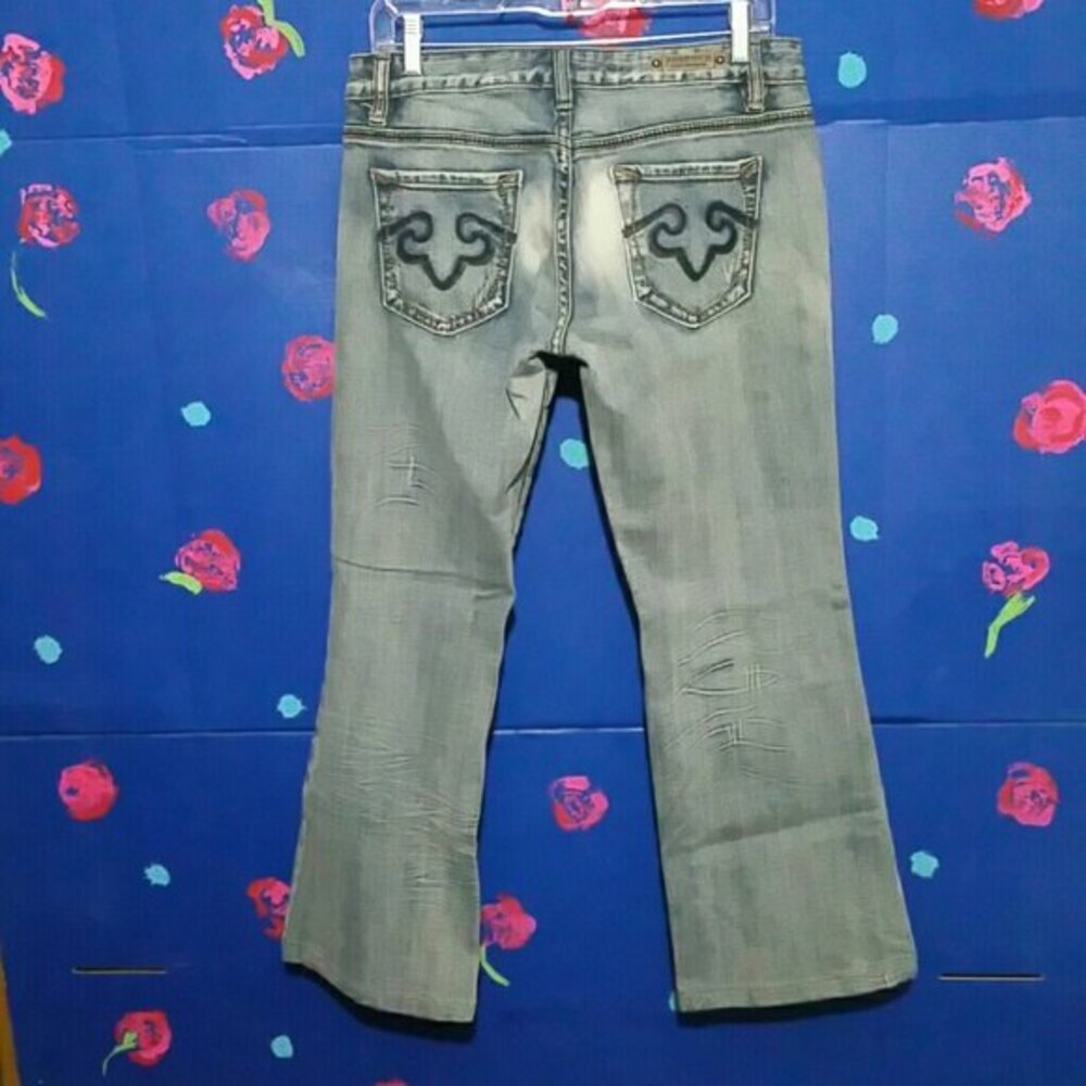 REROCK for Express Boot Jeans Size 8 - Picture 3 of 8